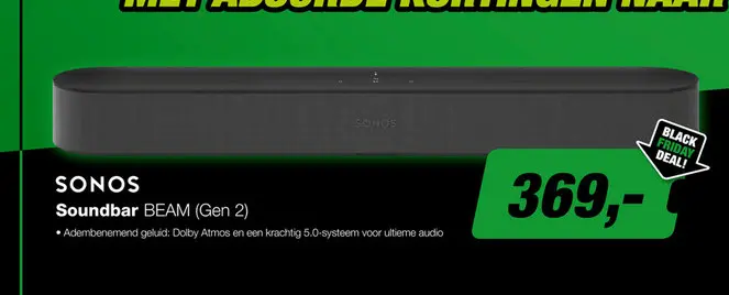 Aanbieding: Sonos Beam (Gen 2)