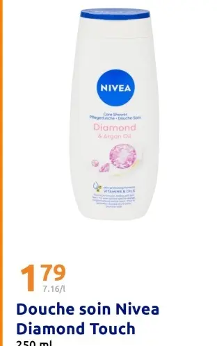 Offre: Douche soin Nivea Diamond Touch