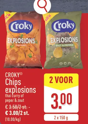 Promotie: Chips explosions