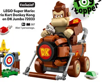 Aanbieding: LEGO Super Mario: rio Kart Donkey Kong en DK 