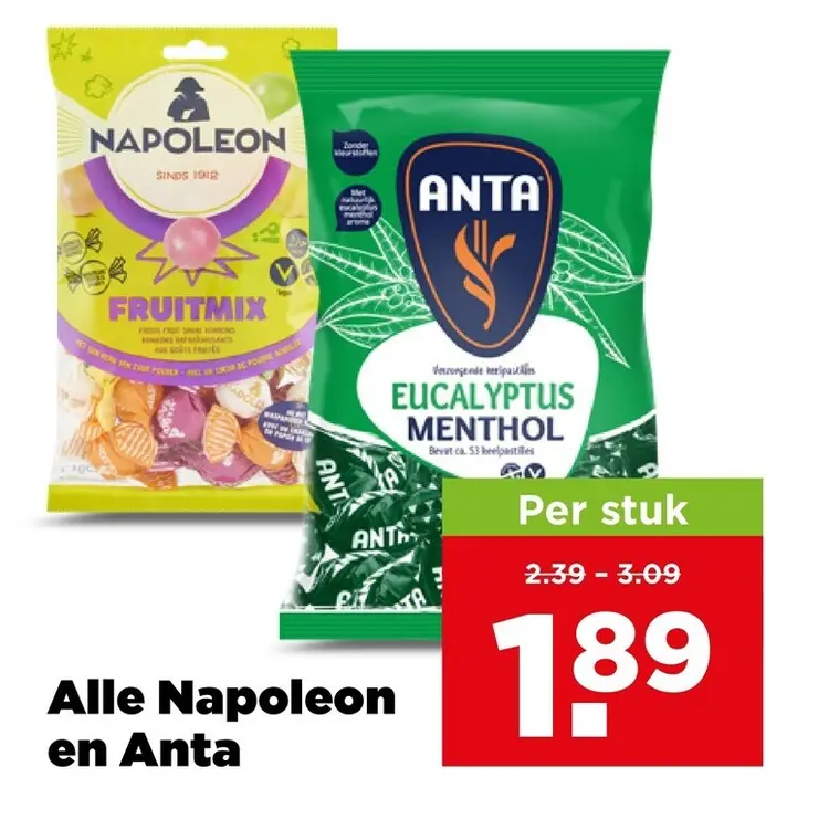 Aanbieding: Alle Napoleon en Anta
