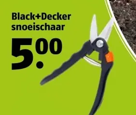Aanbieding: snoeischaar