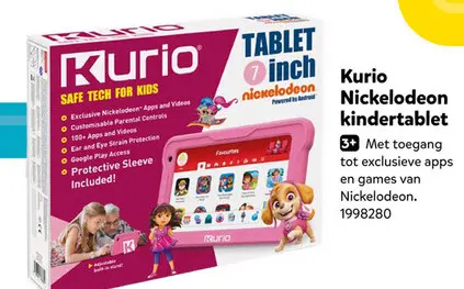 Aanbieding: Nickelodeon kindertablet