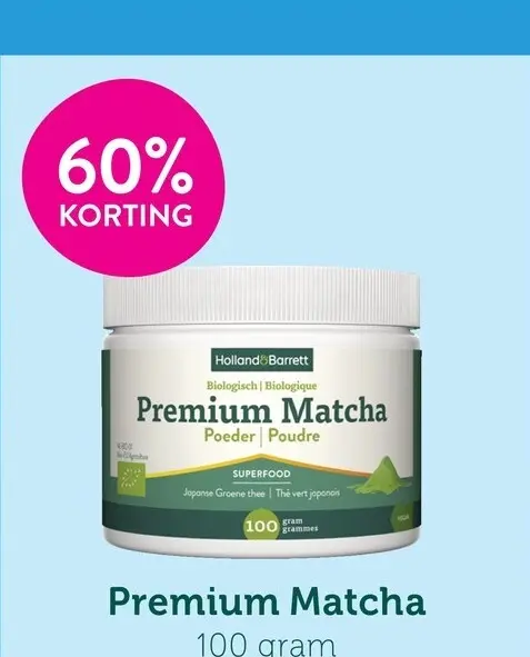 Promotie: Holland & Barrett Premium Matcha