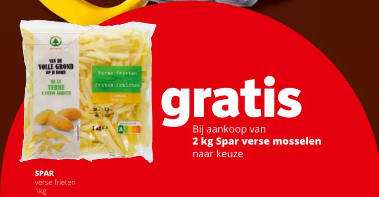 Promotie: Verse frieten