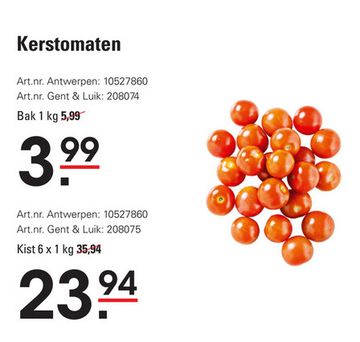 Aanbieding: Kerstomaten