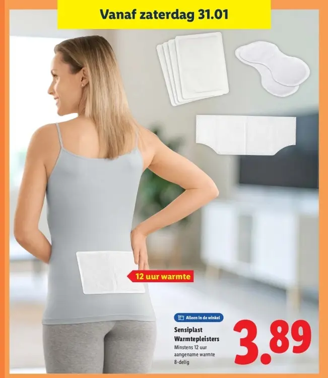 Aanbieding: Warmtepleisters