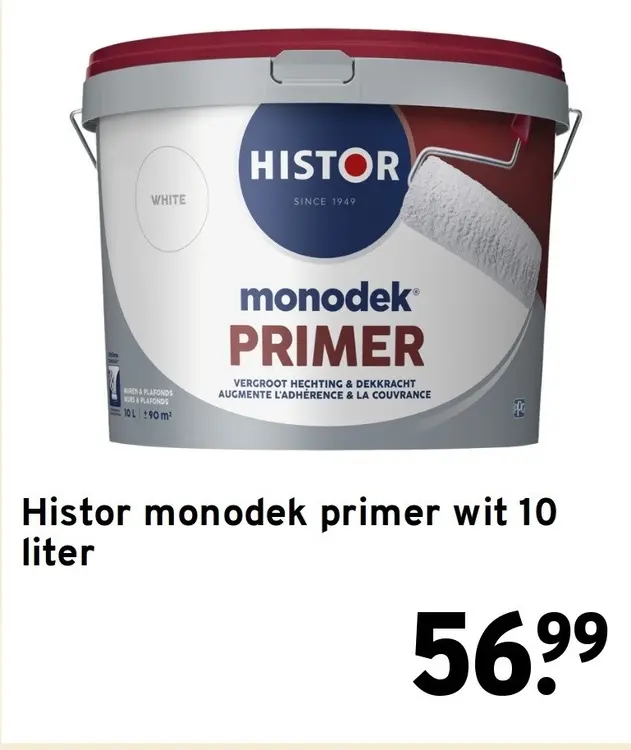 Aanbieding: Monodek primer wit