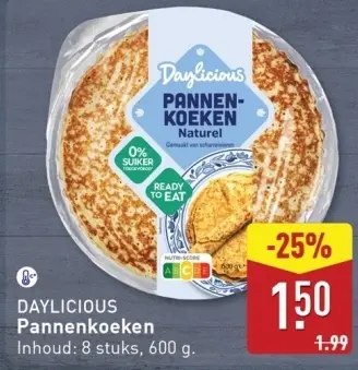 Aanbieding: Pannenkoeken Naturel