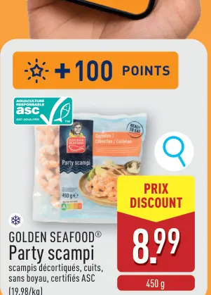Offre: Party scampi