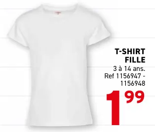 Offre: T-shirt fille