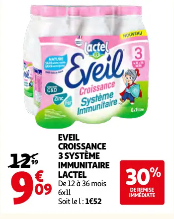 Offre: Eveil croissance 3 système immunitaire