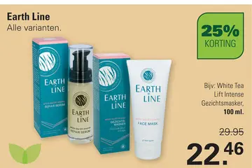 Aanbieding: Earth Line gezichtsmasker