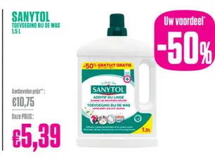 Aanbieding: Toevoeging bij de was