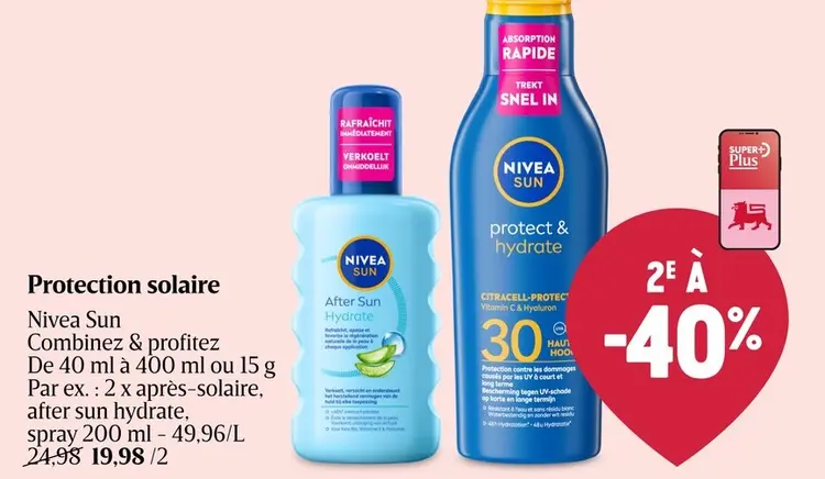 Offre: Protection solaire