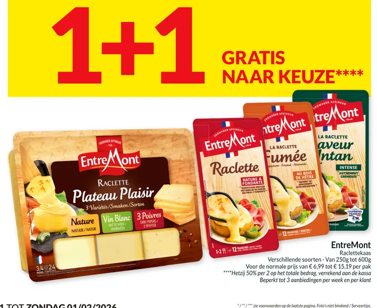Promotie: Raclettekaas