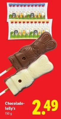 Aanbieding: Chocolade-lolly's