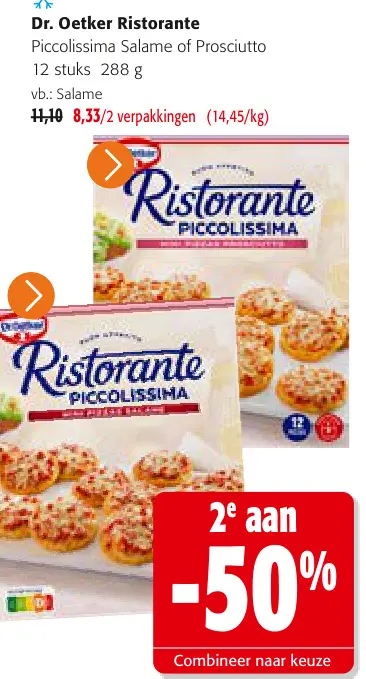 Promotie: Piccolissima Salame of Prosciutto