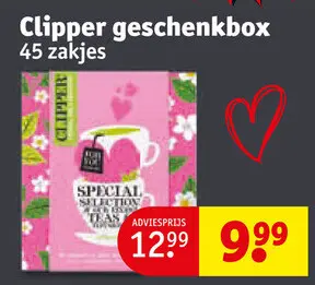 Aanbieding: Clipper geschenkbox