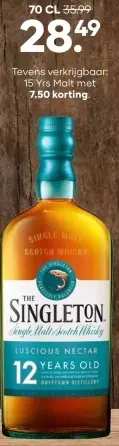 Aanbieding: The Singleton Single Malt Scotch Whisky 12 Years