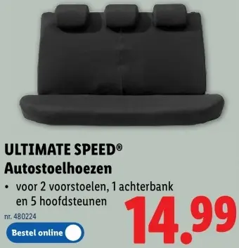 Promotie: Autostoelhoezen