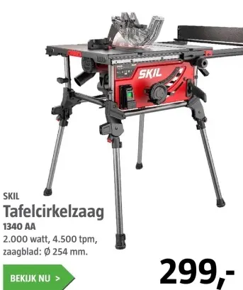 Aanbieding: Tafelcirkelzaag