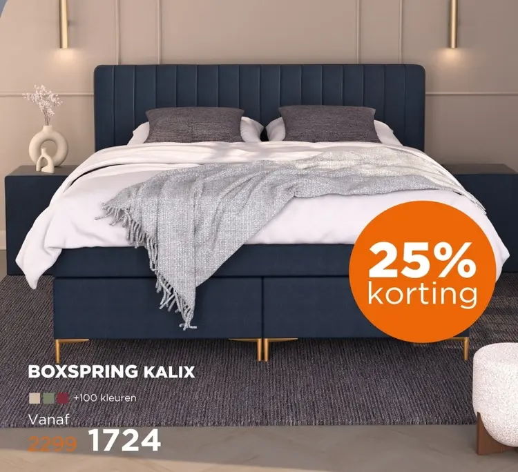 Aanbieding: Boxspring kalix