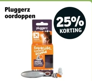Promotie: Pluggerz oordoppen