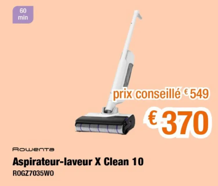 Offre: Aspirateur-laveur X Clean 10