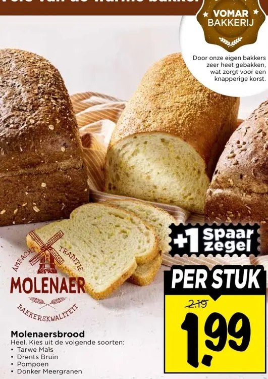 Aanbieding: Molenaersbrood
