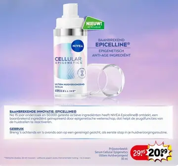 Aanbieding: NIVEA Cellular Epigenetics Ultiem Huidverjonging