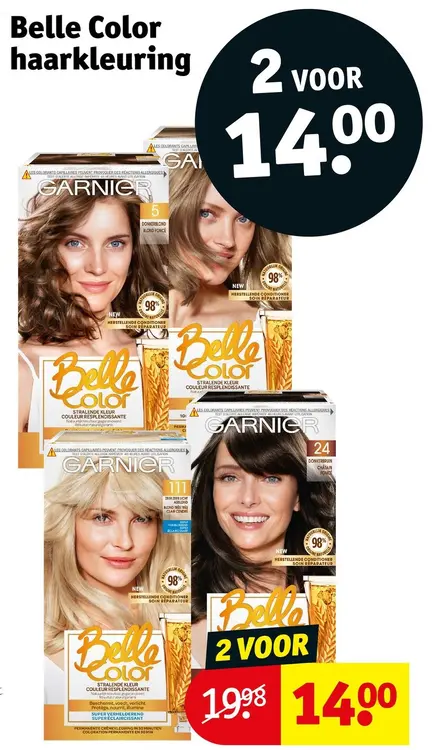 Promotie: Belle Color haarkleuring