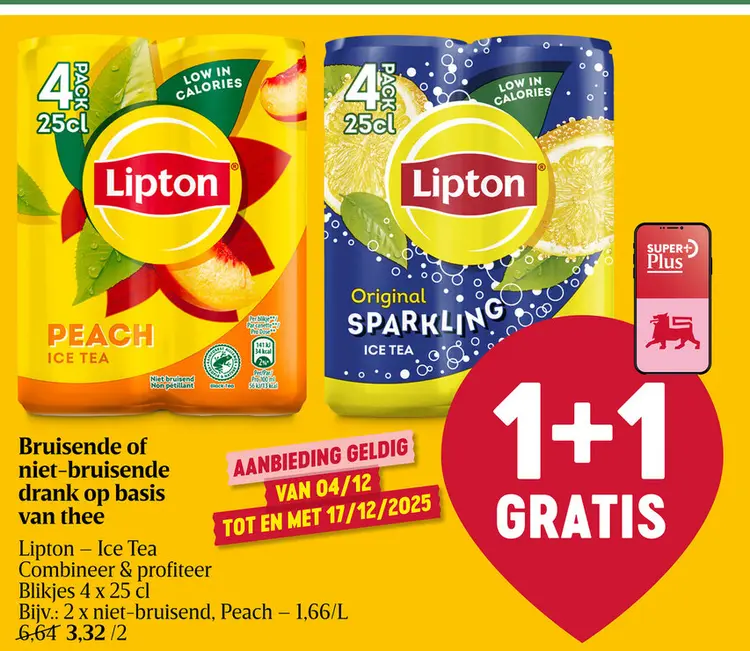 Promotie: Lipton Ice Tea
