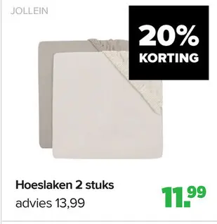 Aanbieding: Hoeslaken