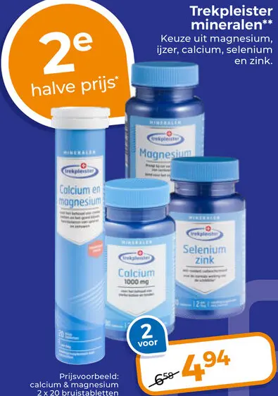 Aanbieding: Trekpleister mineralen