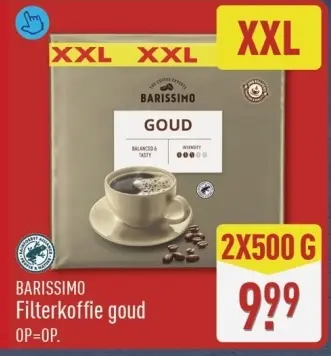 Aanbieding: Filterkoffie goud