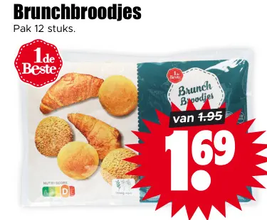 Aanbieding: Brunchbroodjes