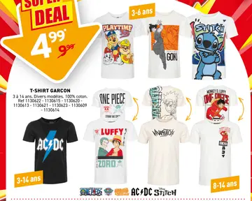 Offre: T-shirt garcon