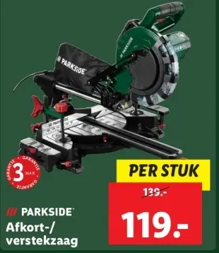 Aanbieding: Afkort-/verstekzaag