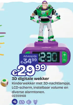 Aanbieding: Digitale wekker