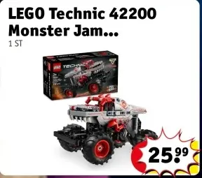 Aanbieding: LEGO Technic 42200 Monster Jam ThunderROARus Pull-Back
