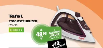 Aanbieding: Stoomstrijkijzer