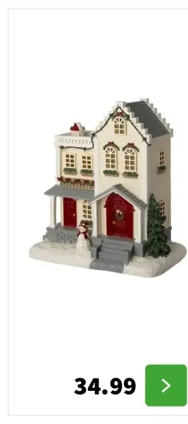 Aanbieding: Christmas Village Houses kerstdorpminiatuur