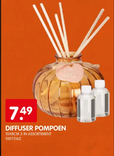 Promotie: Diffuser pompoen