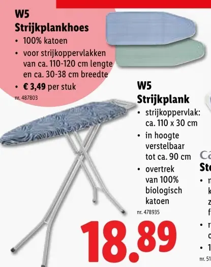 Aanbieding: Strijkplank