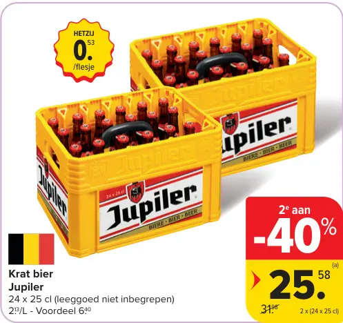 Promotie: Krat bier