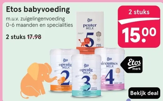 Aanbieding: Babyvoeding
