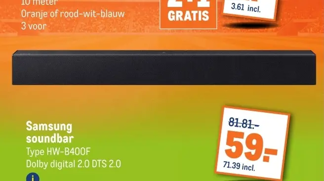 Aanbieding: soundbar