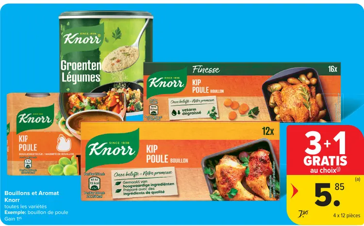 Offre: Bouillons et Aromat