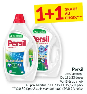 Offre: Lessive en gel